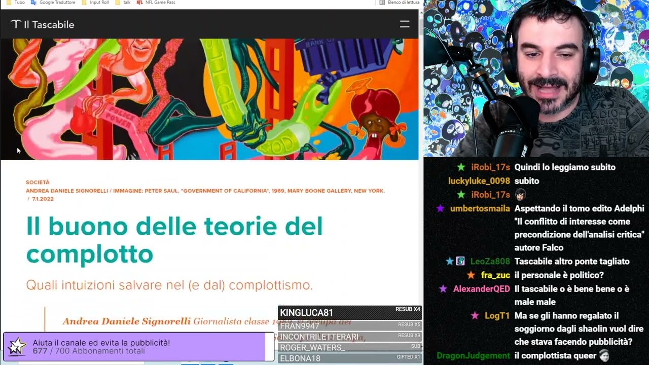 86€, Franti, Boldrin, Compagni Complottari