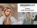 TESTING AFFORDABLE HAIR EXTENSIONS FROM AMAZON | Maxfull Hair