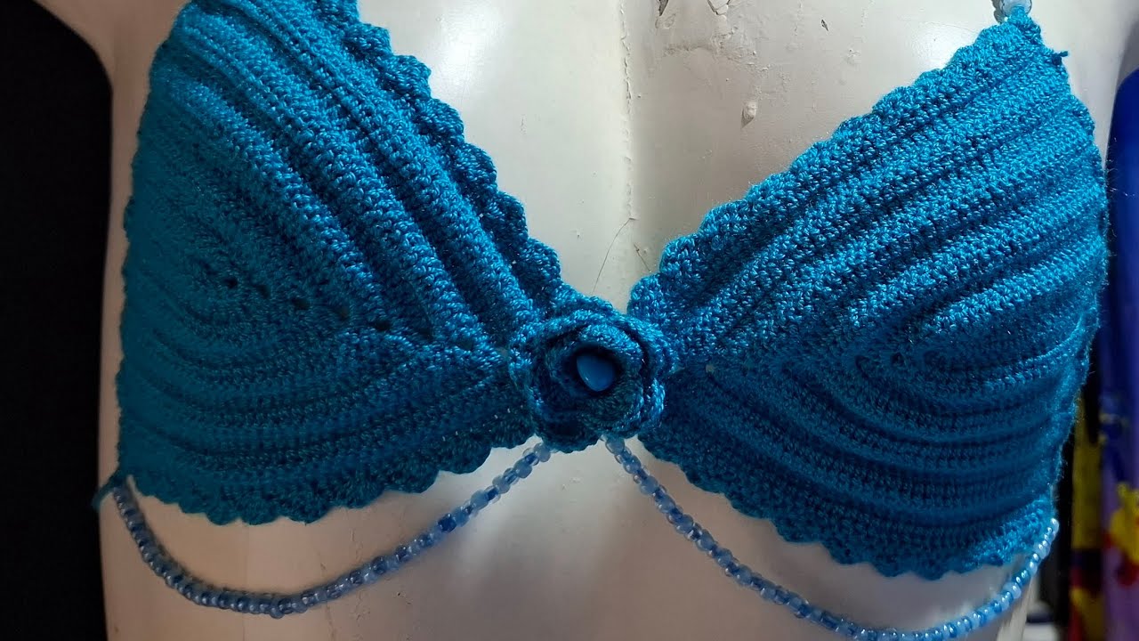 🧶CROPTOP A CROCHET 🌻