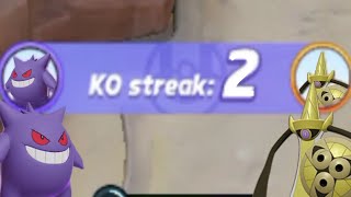 Ageslash The Victim Of Gengar. Pokemon Unite.