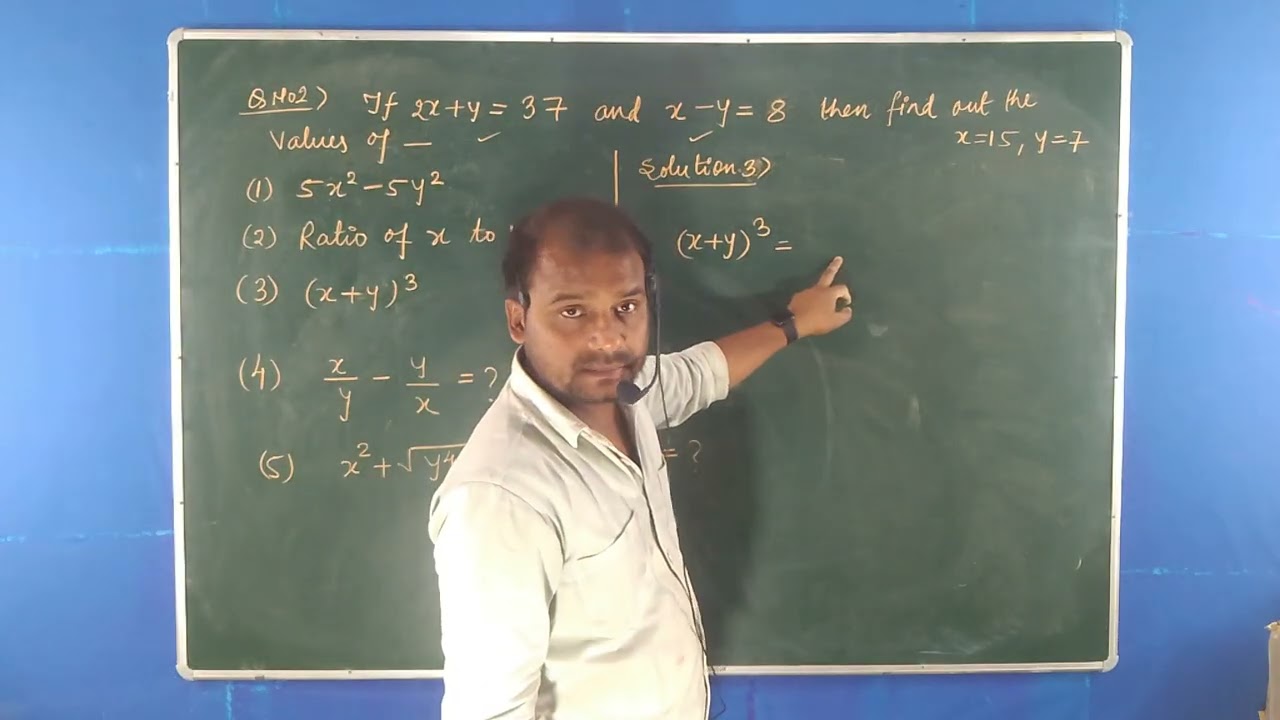 Lect. 24 | Maths | Questions based on formulas | Class 5 to 8 