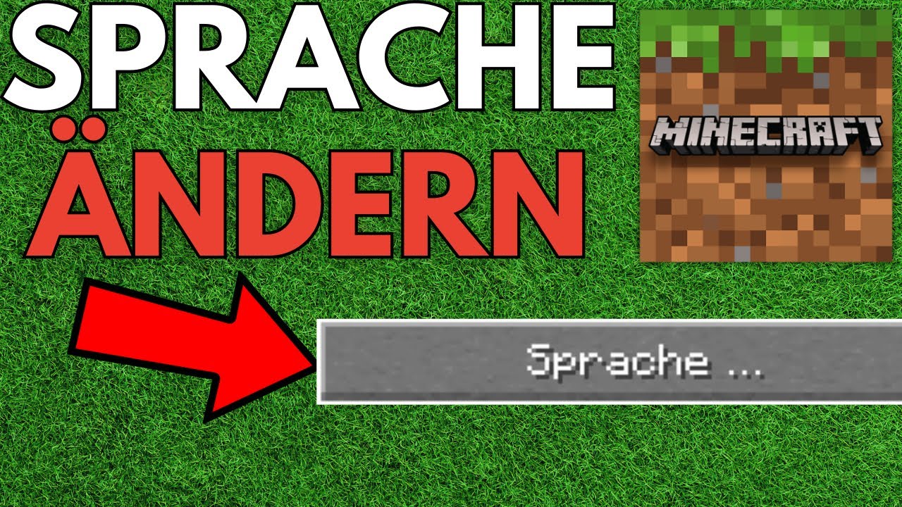 Minecraft Sprache ändern – Anleitung auf Deutsch - YouTube