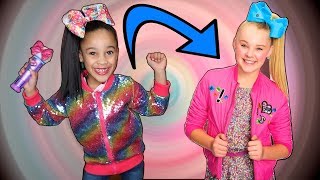 Cali Transforms Into Jojo Siwa