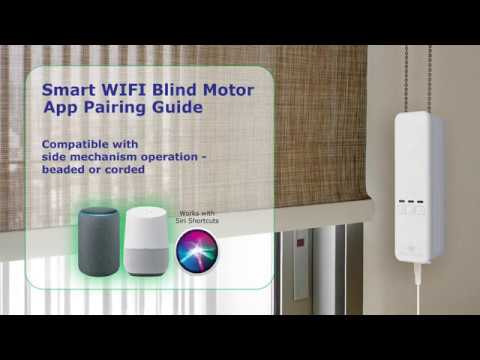 Ajax Online Smart WIFI Blind Motor - Installation & Pairing with Smart Life App/Alexa/Apple Siri