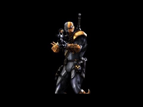 Injustice Gods Among Us | Deathstroke - All skins, Intro, Super Move, Story Ending