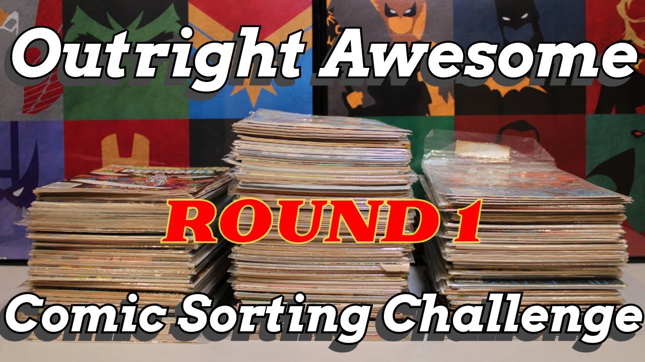 Comic Sorting Challenge - Round 1 - YouTube