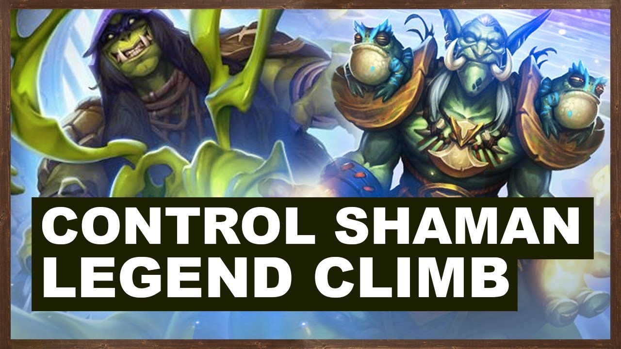 Control Shaman Legend Climb | Rise of Shadows | Hearthstone