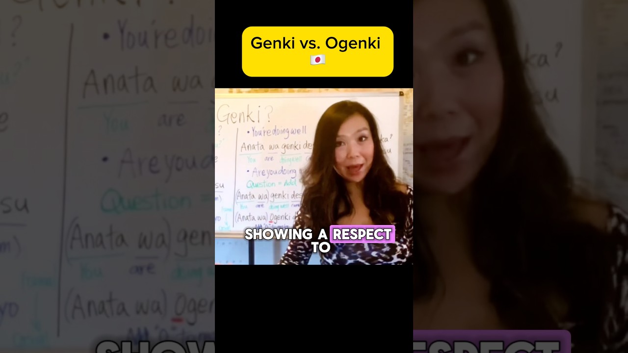 Genki vs. Ogenki 🇯🇵