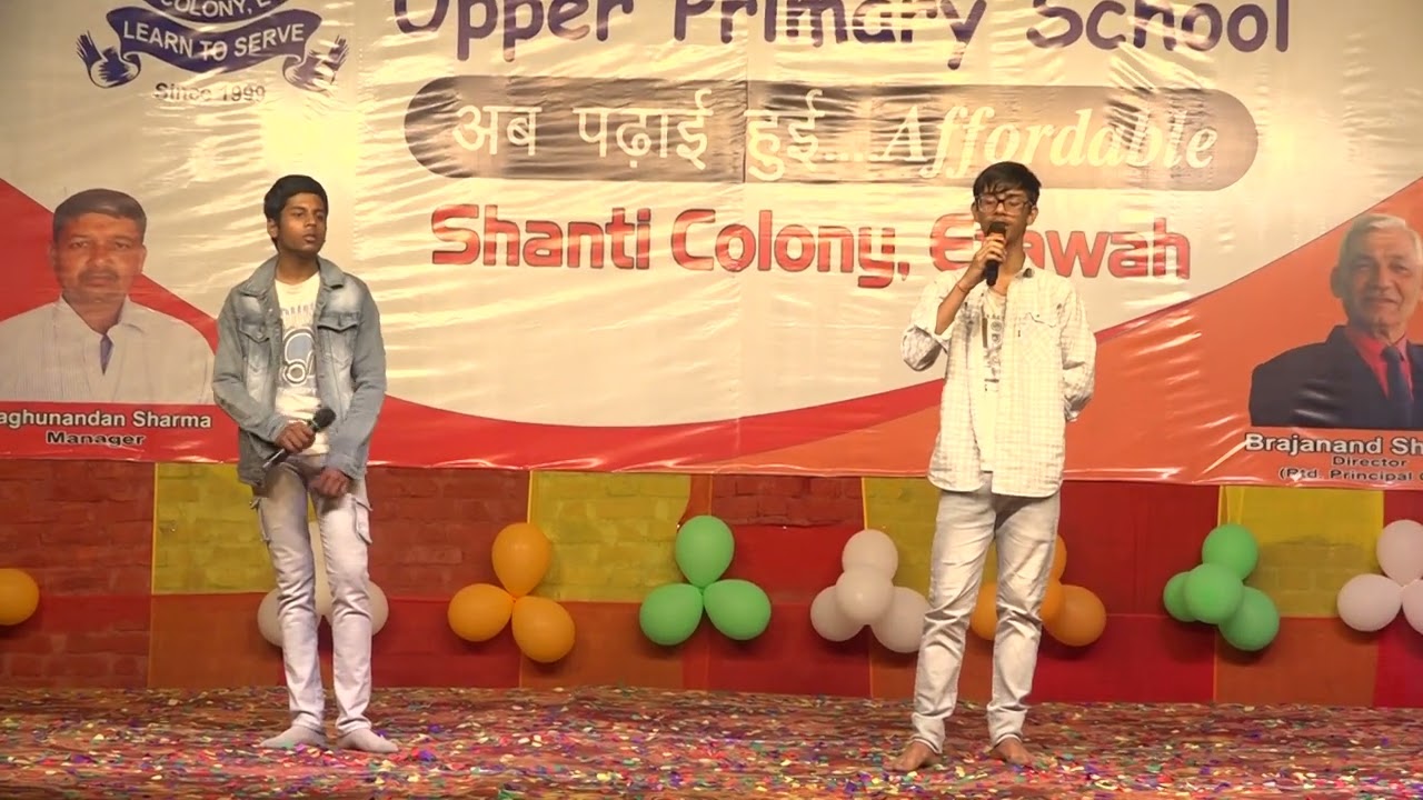 Rudra Mahakaal Rap Song performed on ANNUAL FUNCTION in PLAY WAY SCHOOL Shanti Colony Etawah