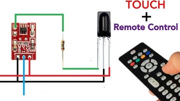 How to make IR Remote Control Switch using TTP223 Touch Switch and TSOP1738