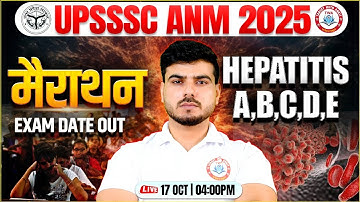 Hepatitis | UPSSSC ANM 2025 Marathon | ANM Marathon Class By Akash Sir