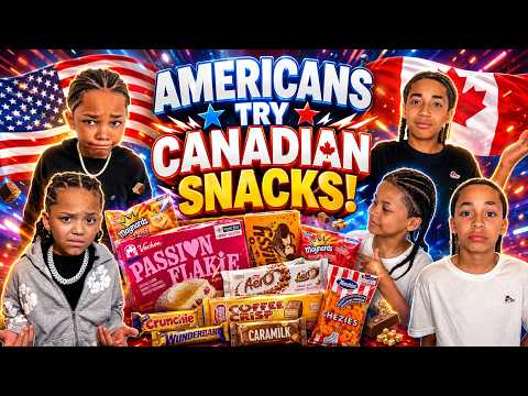 Jasper Boyz Try Canadian Snacks for the First Time… *GONE WRONG* 🇨🇦🇺🇸
