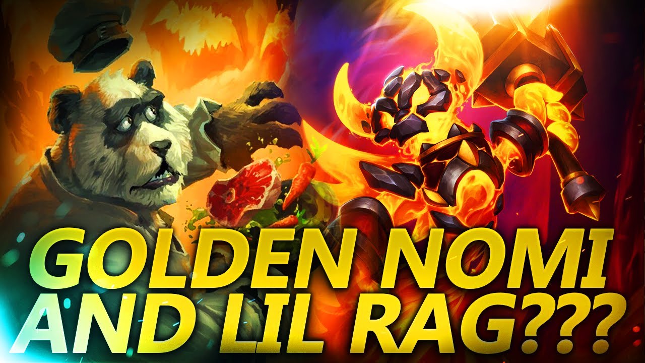 Nomi Rag Golden Nomi AND Lil' Rag???| Hearthstone Battlegrounds Gameplay | Patch ...