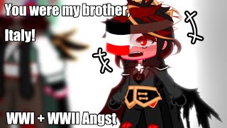 “You were my brother, Italy!” | WWI + WWII Angst | CountryHumans