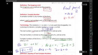 Celebrity Chapter 17: Complex Analysis: Complex numbers - Part (1) Profile