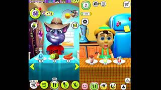 My Talking Tom and My Talking Pinocchio Android Gameplay HD screenshot 5