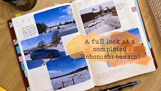 Hobonichi Cousin - full flip through of my completed 2023 planner