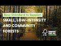 Fsc canadas new standard for smallscale lowintensity and community forests webinar