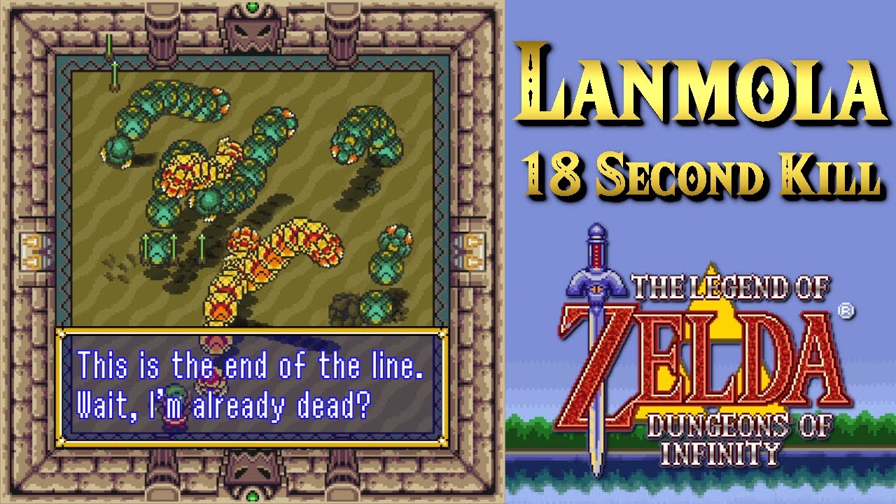 Lanmola Quick Kill | Never had a chance | Zelda: Dungeons of Infinity