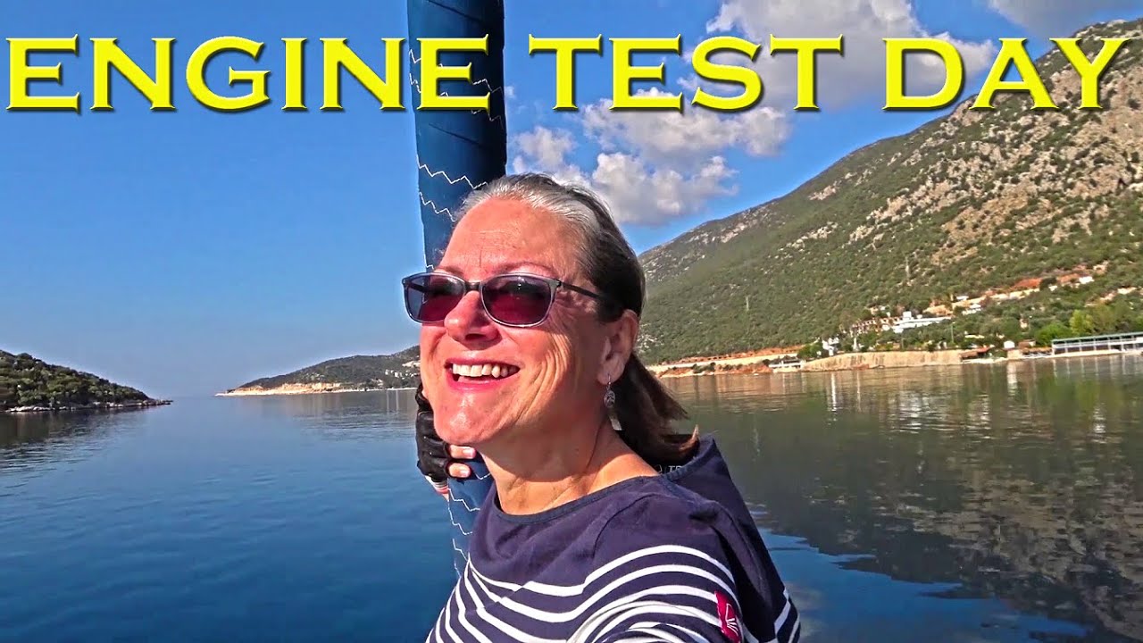 Full test after rebuilding the engine - Sailing A B Sea (Ep.151)