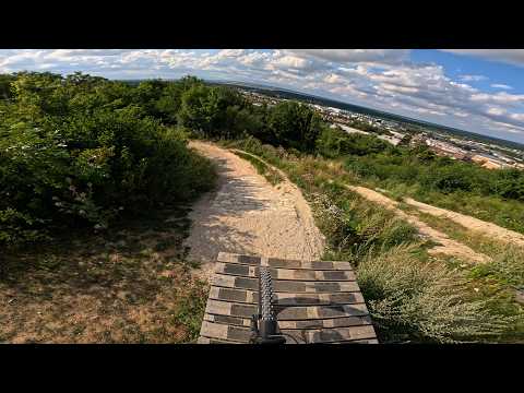 Enduro sur la colline d'Élancourt — Mix Piste Noire & Bleu (Site des JO)