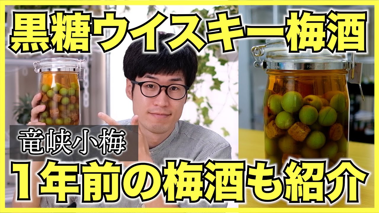 梅酒 黒糖ウイスキー竜峡小梅梅酒の作り方 一年漬けた6種類の梅酒と一ヶ月漬けた6種類の果実酒の紹介 Youtube 梅酒 黒糖ウイスキー竜峡小梅梅酒の作り方 一年漬けた6種類の梅酒と一ヶ月漬けた6種類の果実酒の紹介 Youtube