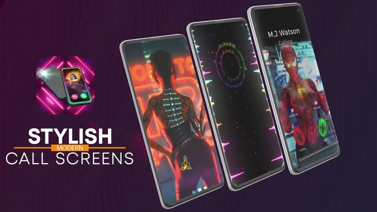 Call Screen, Color Phone Flash