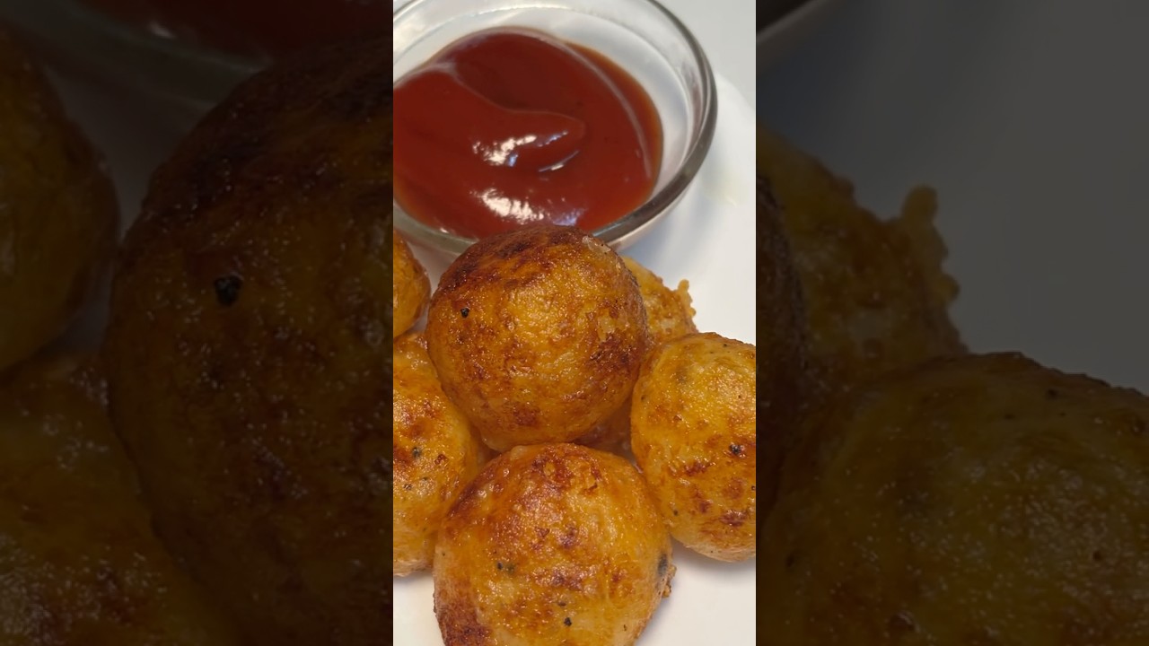 Crispy Potato Balls Recipe | Easy Party Snack | Aloo Balls Recipe 