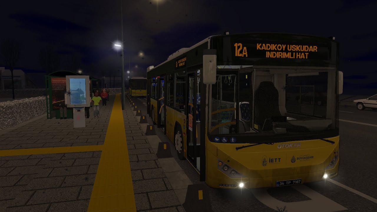 2025in Son Videosu! Kent İett Edition İle Yoğun Karda Yavaş 12A Seferi/ Beykoz/Omsi 2 | Logitech G29