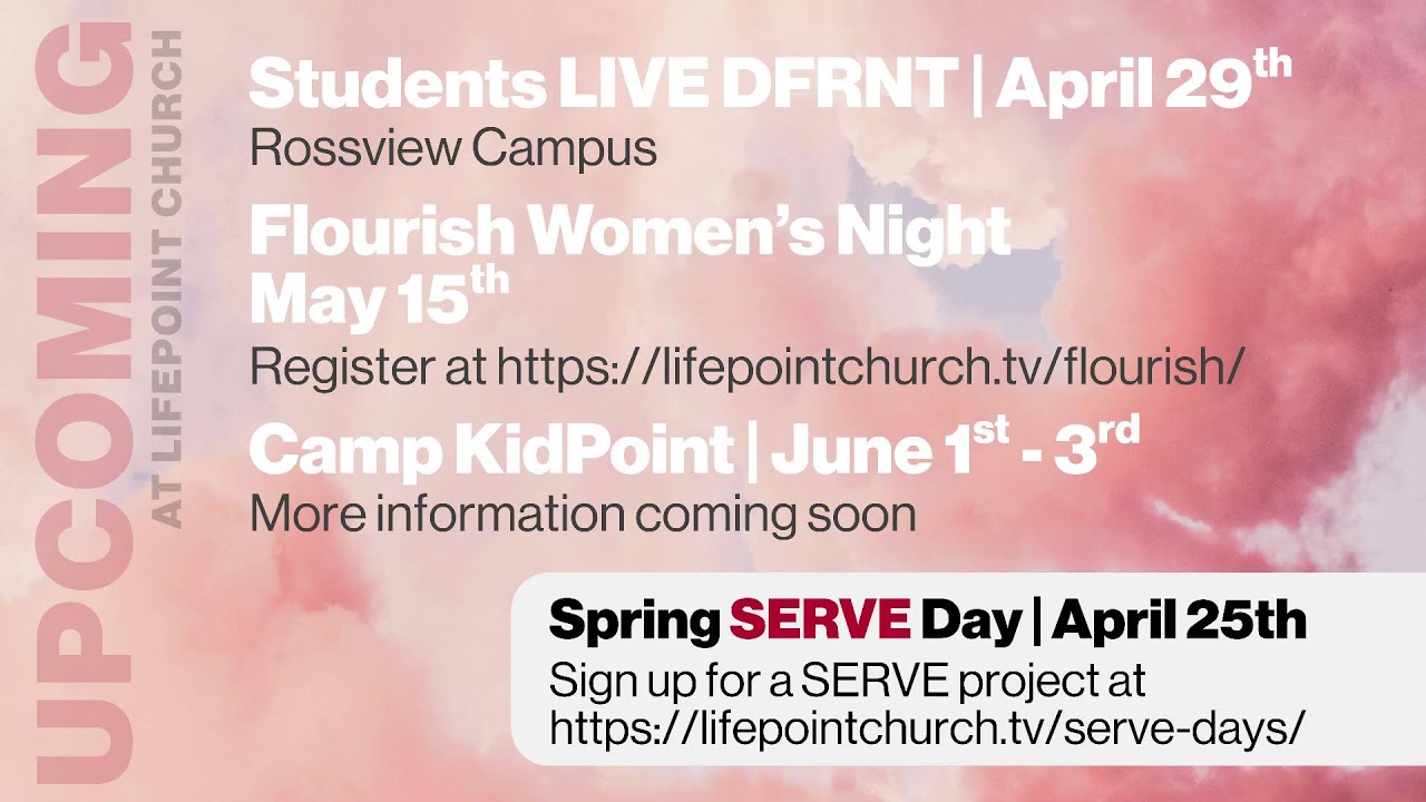 11:30am Sunday Service | Live from LifePoint Church