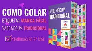 Como Colar - Etiquetas Marca Fácil em seu Vade Mecum