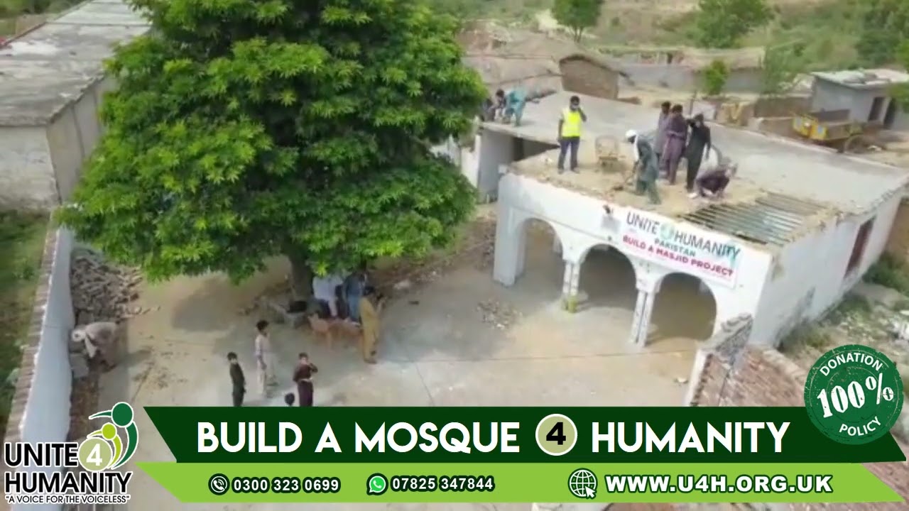 Build a Masjid as Sadaqah Jariyah for Your Loves Ones | 100% Donation Policy