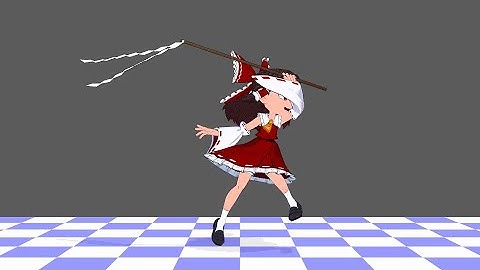Animation Practice - Reimu Combo Attack