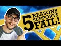 5 reason why supports fail  how to fix them