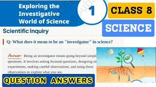 Class 8th Science Chapter 1 Exploring the Investigative World of Science Notes & Question Answers
