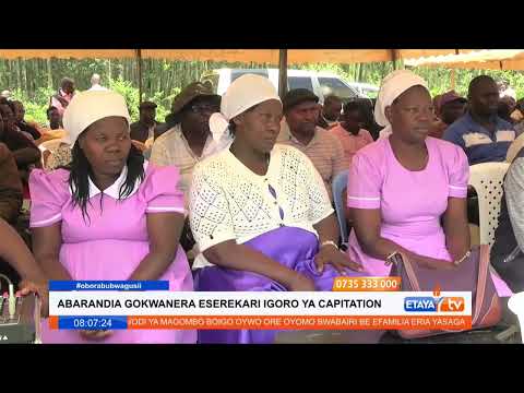 Abarandia Gokwanera Eserekali Igoro Ya Capitation
