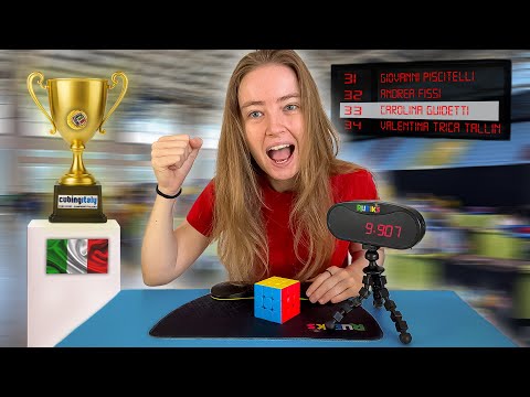 1 Year to Get My Revenge at the Italian Rubik's Cube Championships!