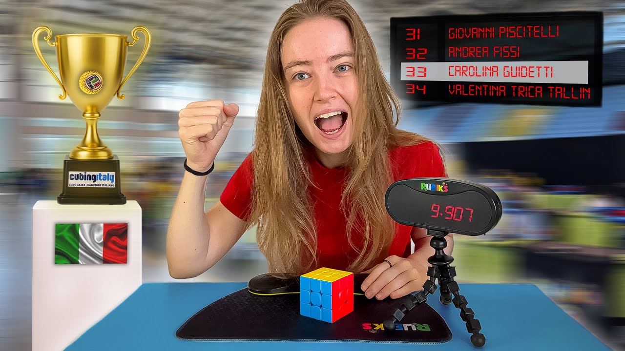 1 Anno per Prendermi la Mia Rivincita ai Campionati Italiani di Cubo di Rubik!