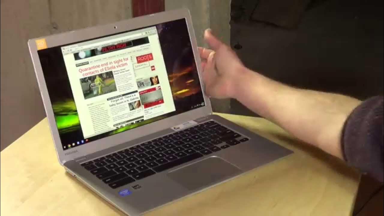 Toshiba Chromebook 2 Review -- with Full HD 13.3 IPS Display, CB35-B3340 -  YouTube