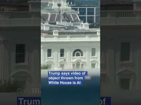 Trump: “That’s AI!” Viral White House Window Video Sparks Debate 🔥 #breakingnews #donaldtrump