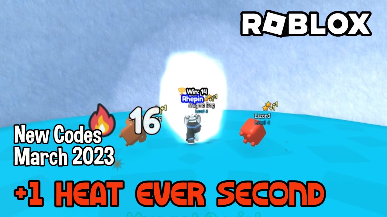 Promo Code Heat Roblox Roblox +1 Heat Every Second New Codes March 2023 - YouTube
