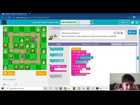 CODING Activity 29 - Nested Loops In Maze/How to learn coding for Kids ...