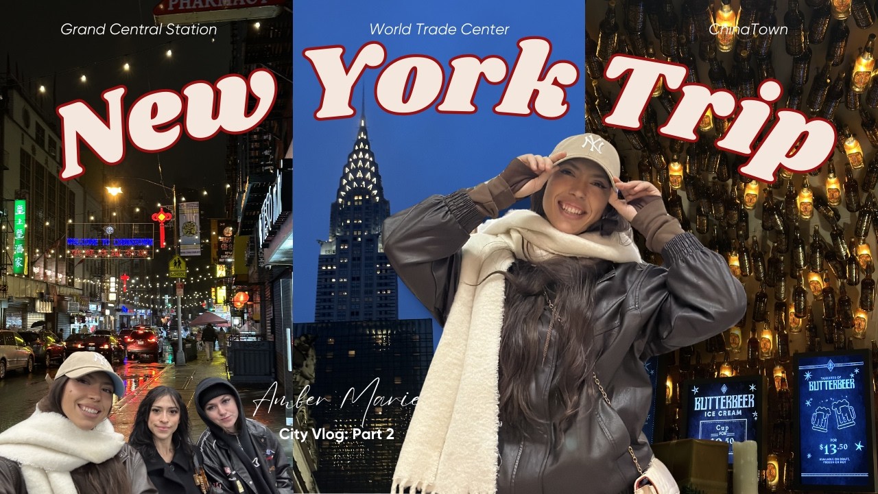 New York BDAY Trip Part 2🗽 StoryTime 🎙️, Grand Central Station 🚃, Pastries😍, 9/11 🏙️ & Barsss💃🏻
