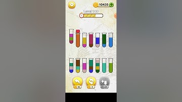 Advance mode 140  Level Bottle sort puzzle game 2023