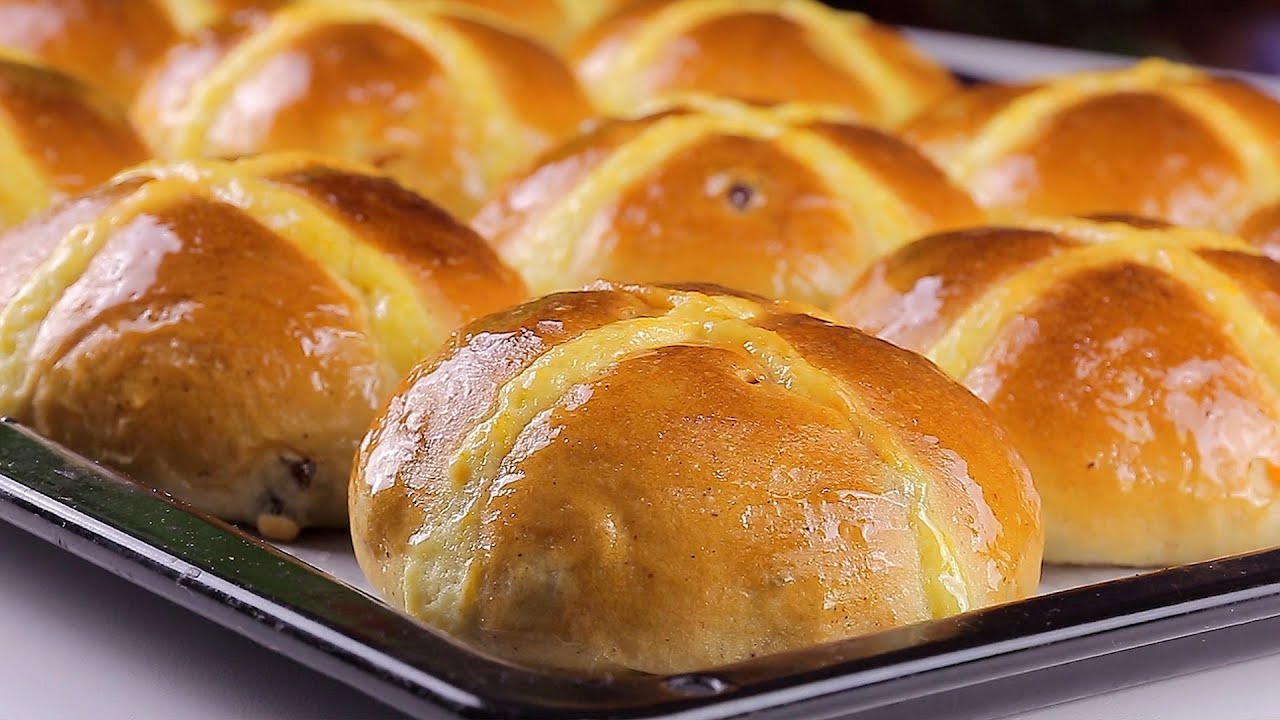 АНГЛИЙСКИЕ ПАСХАЛЬНЫЕ БУЛОЧКИ / Maria Cooking - YouTube