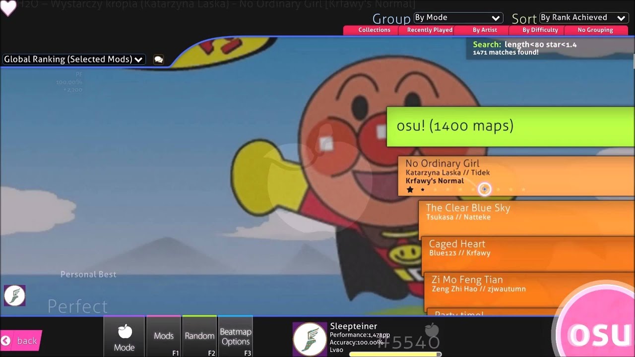 (Time-Lapse) 21 SS Ranks in 1 Minute [Catch The Beat]
