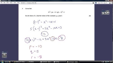 9) OCR Core 1 - 13 January 2012