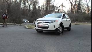 Ford Edge on Starr Wheels at Mlk Park