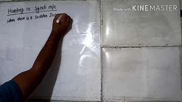 STARTING  AND HUNTING PHENOMENON OF SYNCHRONOUS MOTOR BY Sh RAVI NATH GPC SIROHI