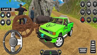 リアル4x4ハンマーインポッシブルゲーム3D || オフロードマッドジープドライビングシミュレーター！ゲームAndroidゲームプレイ screenshot 5